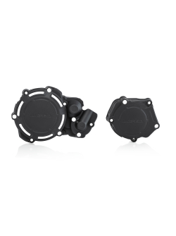 Acerbis X-Power Engine Protectors YZ 250 (2005-2020) - Black & Blue