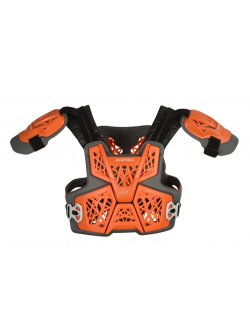 ACERBIS Gravity 1621 Body Armour - Black, White, Orange