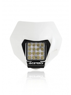 ACERBIS VSL Headlight Mask KTM 13-16 - White AC 0023992.030 | High-Quality Headlight for KTM Motorbikes
