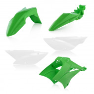Acerbis Full Plastic Kit for Kawasaki KLX 110 (2010-2020) - Black/Standard/Green