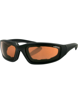 Bobster Foamerz 2 Adventure Sunglasses - Black Lenses Amber ES214A