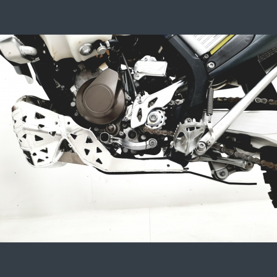 P-TECH Skid Plate with Exhaust Guard and Plastic Bottom for  #5