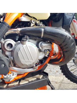 EXTREMECARBON Carbon Fiber Exhaust Guard for KTM 250/300 (2017-2019)