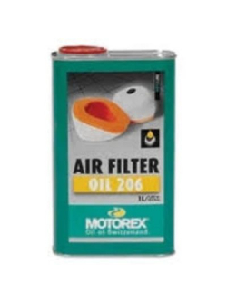 MOTOREX AIR FILTER OIL 206 1L (REX300052)
