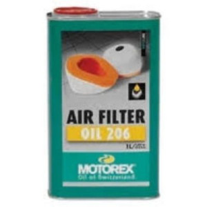 MOTOREX AIR FILTER OIL 206 1L (REX300052)