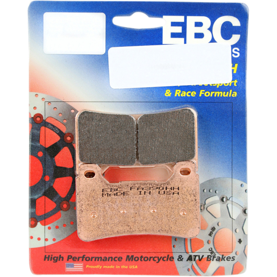 EBC Brake Pad FA-HH Series Sintered Metal FA390HH for Rear Brake