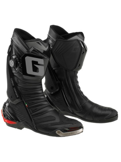 GAERNE GP1 EVO Racing Boots – Black, White/Black, Yellow