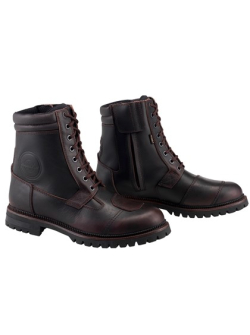 GAERNE Café Racer Boots Black Rose Gore-Tex - Premium Motorcycle Footwear