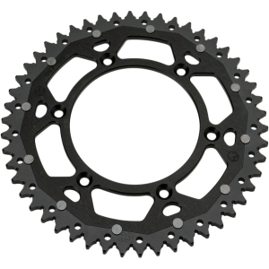 MOOSE Racing 52T Rear Sprocket - 520 Pitch - Black/Natural