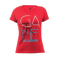 GAERNE G.AT YOUR FEET T-SHIRT LADY (RED * WHITE) (XS * S * M * L * XL) 4216-005