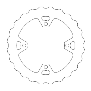 MOTO-MASTER BRAKE ROTOR FIX WAVE 110439