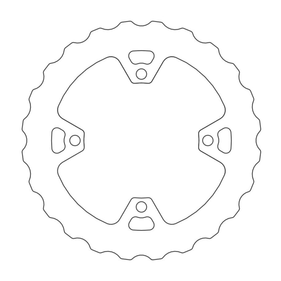 MOTO-MASTER BRAKE ROTOR FIX WAVE 110439