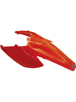 UFO Rear Fender w/ Side Panels KTM SX/SX-F (Black * Orange) KT03076