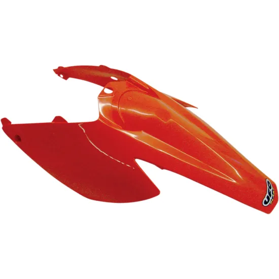 UFO Rear Fender w/ Side Panels KTM SX/SX-F (Black * Orange) KT03076