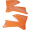 UFO RADIATOR COVERS KTM SX/SX-F/EXC (BLACK * ORANGE * WHITE) KT03084