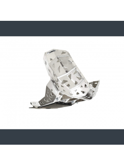 P-TECH Skid Plate with Exhaust Pipe Guard and Plastic Bottom for Sherco SE-R250, SE-R300 | 2014-2021 | Model: PK003S