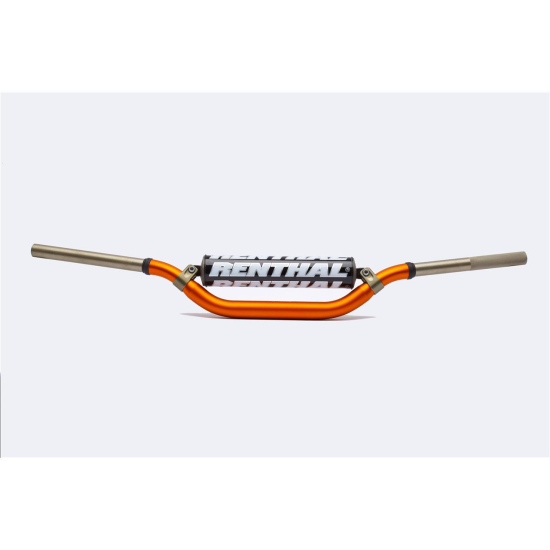 RENTHAL Twinwall Replica Villopoto/Stewart Handlebar Ø28.6mm - Orange/Black Foam