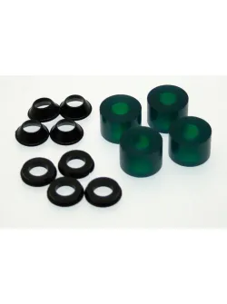 XTRIG PHDS Flexible Green Elastomer Spacer for Handlebars