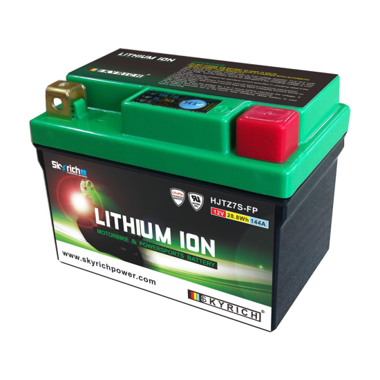 SKYRICH Lithium Ion LTZ7S Battery - Maintenance Free | Motorcycle Parts & Apparel Webshop