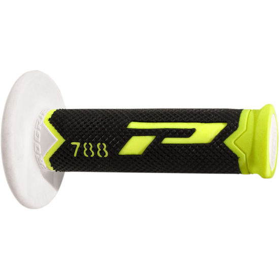 PRO GRIP GRIPS TRIPLE DENSITY OFFROAD 788 CLOSED END FLUO YELLOW/BLACK/WHITE PA078800GFNW