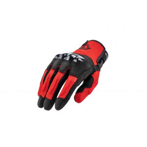 Acerbis Ramsey CE Vented Gloves - Available in Black, Red, Black/Yellow (Sizes: M-XXXL)