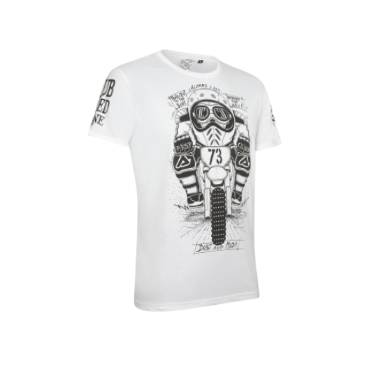 ACERBIS SHIELD T-Shirt - White, Blue, Graphite