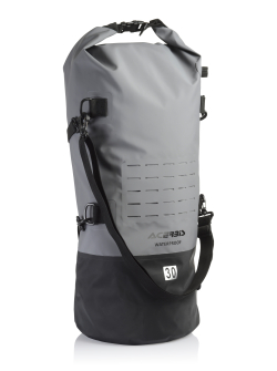 ACERBIS X-WATER 30L VERTICAL BAG BLACK/GREY AC 0024541