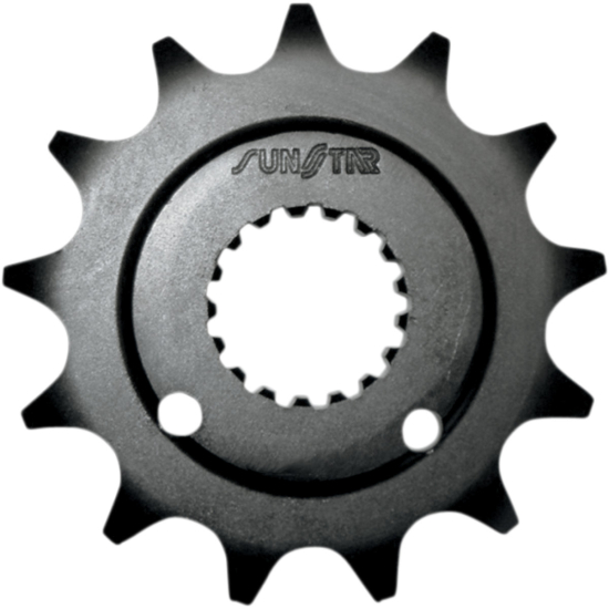 SUNSTAR SPROCKETS 347 FRONT REPLACEMENT SPROCKET 13 TEETH 520 PITCH BLACK STEEL 34713