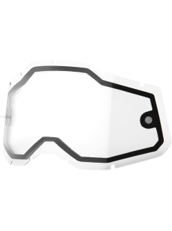 100% Accuri 2/Racecraft 2/Strata 2 Goggle Dual Lens 59080-00001