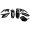 UFO COMPLETE BODY KIT SUZUKI RMZ250 (BLACK & WHITE) SUKIT407@