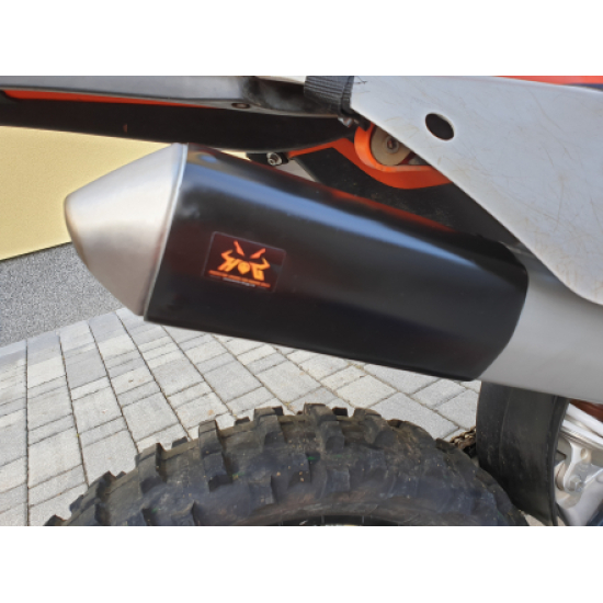 ENDUROHOG Exhaust Silencer Guard for 2020- EXC 250/300 - SKU: 10093