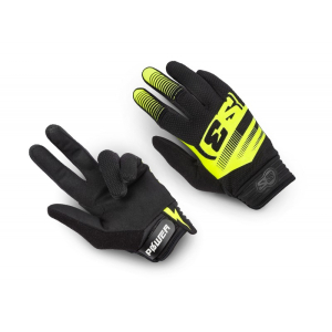 S3 POWER Motocross Gloves (Black, Fluo Yellow, Red) - Adult Sizes (S-2XL)