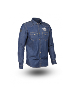 S3 Men's Casual Denim Shirt - Motorbike Apparel