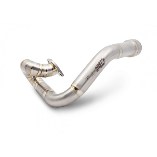 S3 Beta Evo and Rev Titanium Exhaust Pipe - Premium Motorbike Exhaust Elbow