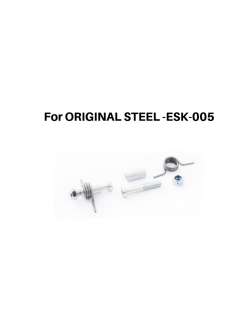 S3 Steel ESK-005 ESK-005-KIT Spare Parts Kit - Comprehensive Motorbike Footrest Components