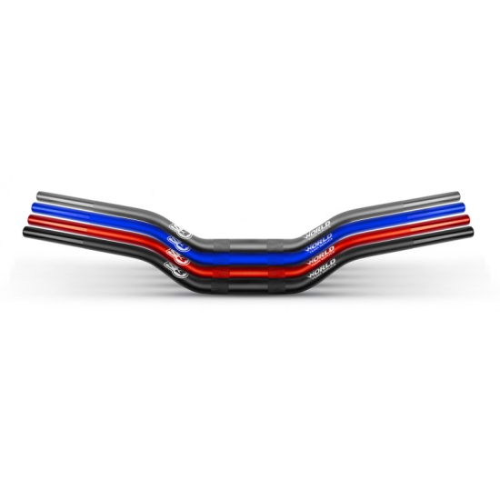 S3 World Team Replica Handlebar - Black, Blue, Red, Titane