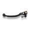 S3-01 RACE BRAKTEC/AJP Clutch Lever - Black & Silver | Premium CNC Motorcycle Parts