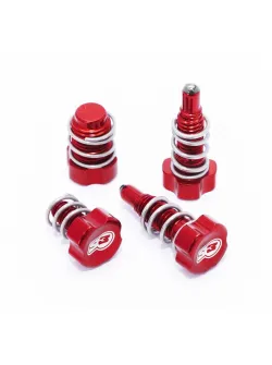 S3 AJP Braktec CNC Adjusting Screws - Red, Black, Blue