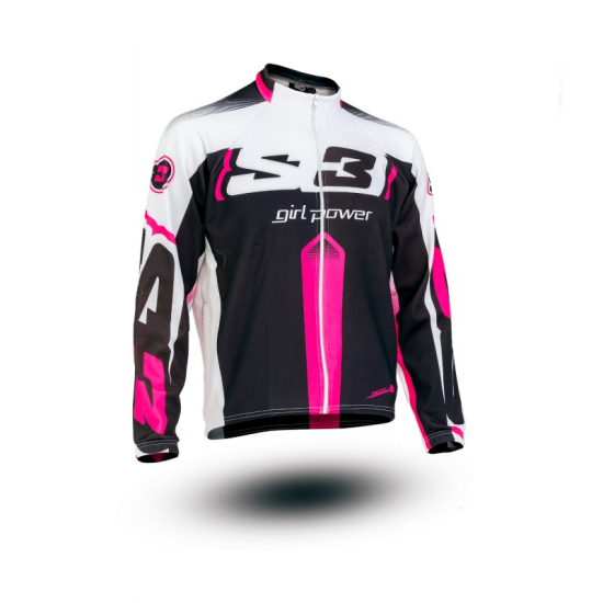 S3 Thermal Jacket Trial Protec Pink - Ultimate Protection & Style for Riders