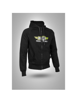 S3 Racing Wings Hoody - Grey & Black (S-2XL) | Motorcycle Apparel