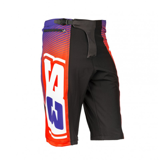 S3 Cross Pants DH (Black/Red/Blue)