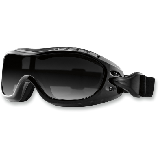 BOBSTER NIGHT HAWK OTG GOGGLES BLACK LENSES SMOKE BHAWK01