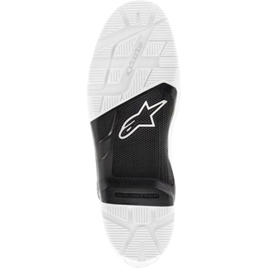 ALPINESTARS(MX) TECH 7/TECH 3 ENDURO DUAL COMPOUND SOLE (BLACK * BLACK/WHITE) (7-14) 25SU891E