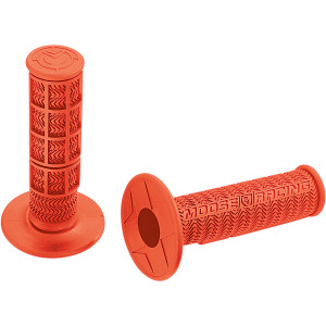 MOOSE Racing MX Stealth Grips - Available in Black, Orange, Blue, Red, Grey | B01MX