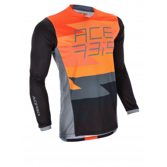 ACERBIS MX J-TEAM Jersey - Available in Orange/Black, Blue/Black, Red/Black - Sizes S-3XL