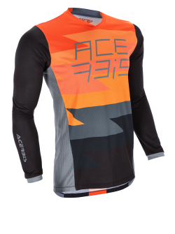 ACERBIS MX J-TEAM Jersey - Available in Orange/Black, Blue/Black, Red/Black - Sizes S-3XL