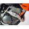 DRC Heat Protector Stainless D31-02-201 | ZETA-DRC Motorcycle HeatShield