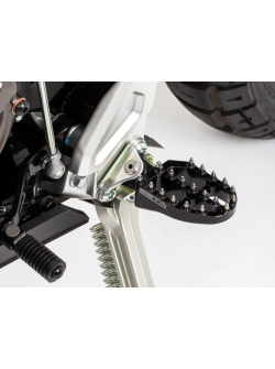 ZETA Aluminum FootPegs YZF250/450, YZ125/250 (Black * Blue) ZE93-162