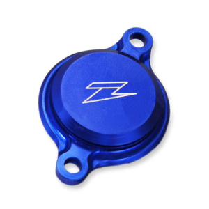 ZETA Oil Filter Cover YZ250F 14-, YZ450F 10-, YZ250FX 15-, WR250F 15- Blue ZE90-1362 4547836124174