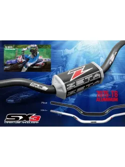 ZETA SX-3 Bar MX-123 Handlebars (Black * Blue * Red) | Premium Motorcycle Parts